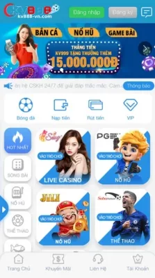 TẢI APP KV888